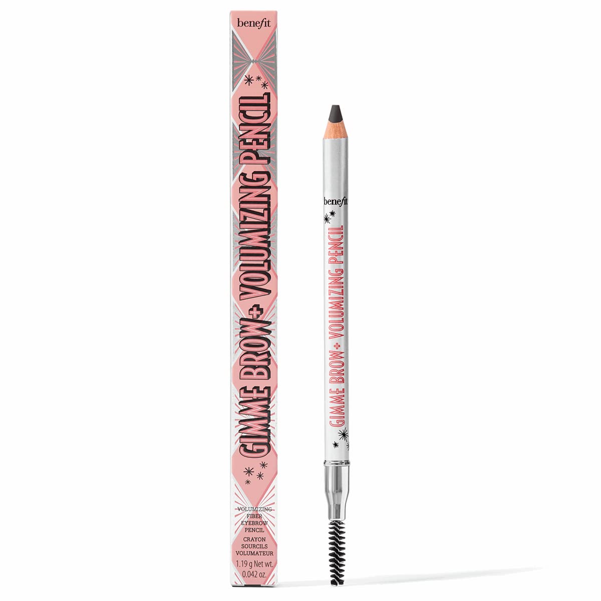  Benefit Gimme Brow + Volumizing Fiber Eyebrow Pencil for Thickening Sparse Eyebrows
| Benefit Gimme Brow + Volumizing F